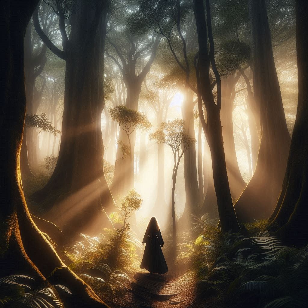 Os magos andarilhos e trilheiros / imagem gerada por IA / Bing Image Creator / bandoleiro.com