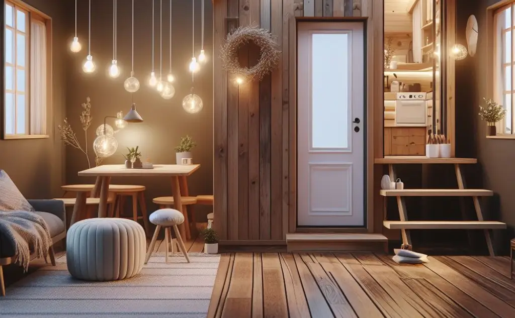 Tiny Houses: Pequenas Casas, Grandes Possibilidades - imagem gerada por IA