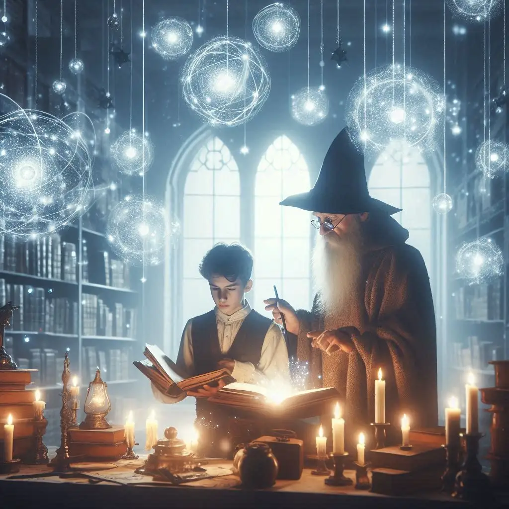 A Mística Lúmina: Um Sistema de Magia Autoral - imagem gerada por IA