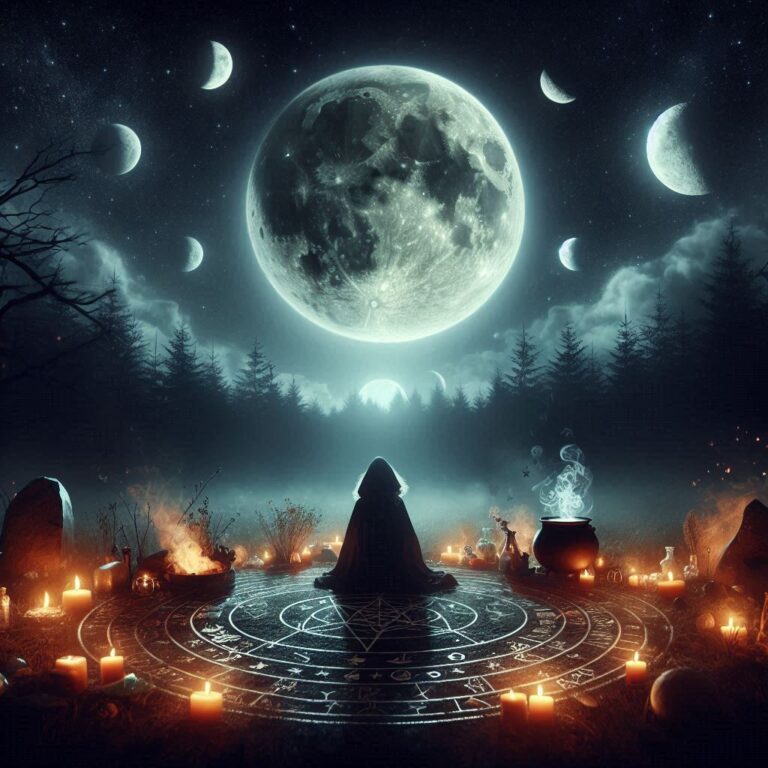 A Influência da Lua na Feitiçaria: O Poder Lunar