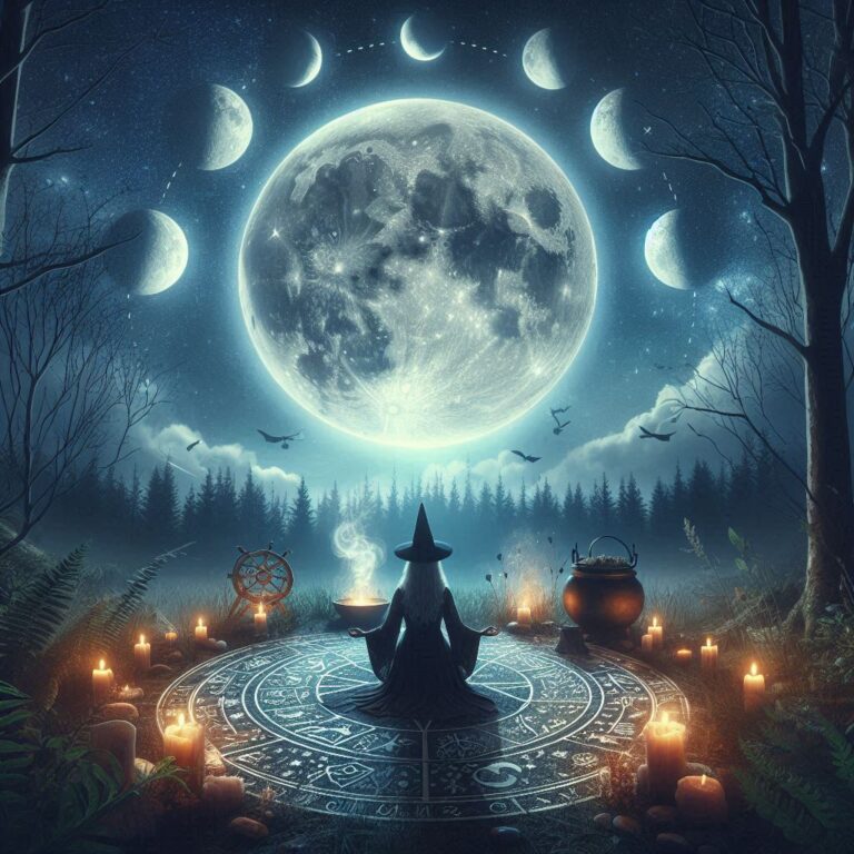 A Influência da Lua na Feitiçaria: O Poder Lunar