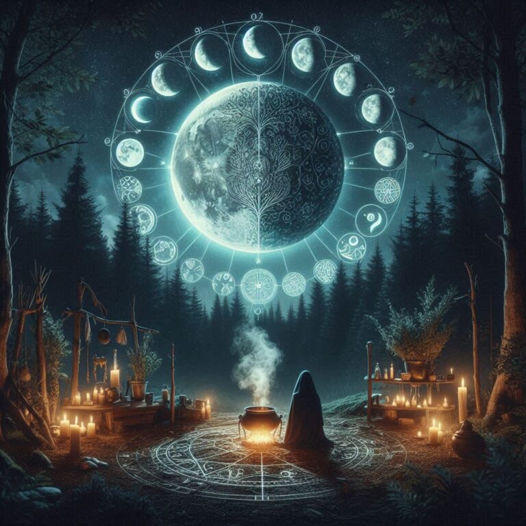 A Influência da Lua na Feitiçaria: O Poder Lunar