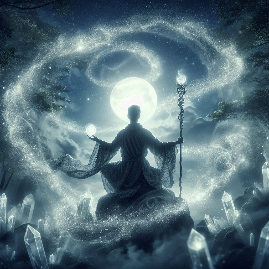 Os Segredos Ocultos que Alimentam a Magia Antiga - imagem gerada por IA / Bing Image Creator / bandoleiro.com