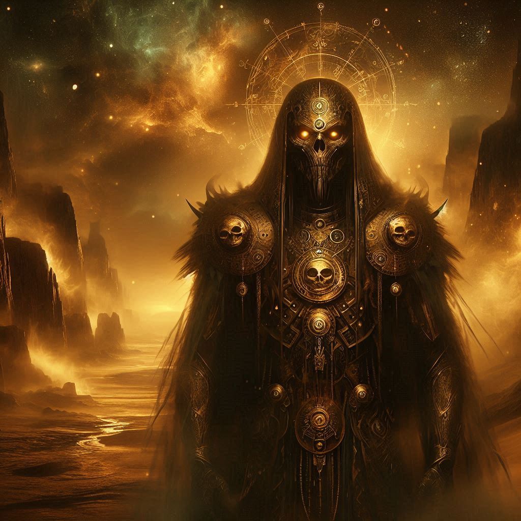 O Enigma das Divindades / imagem gerada por IA / bing image creator / bandoleiro.com