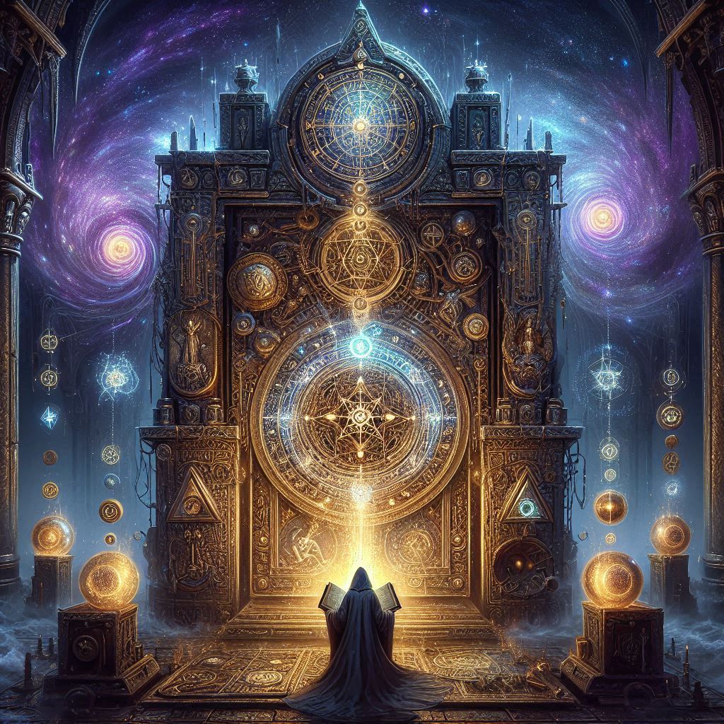 O Santo Graal da Alquimia / imagem gerada por IA / Bing Image Creator / bandoleiro.com