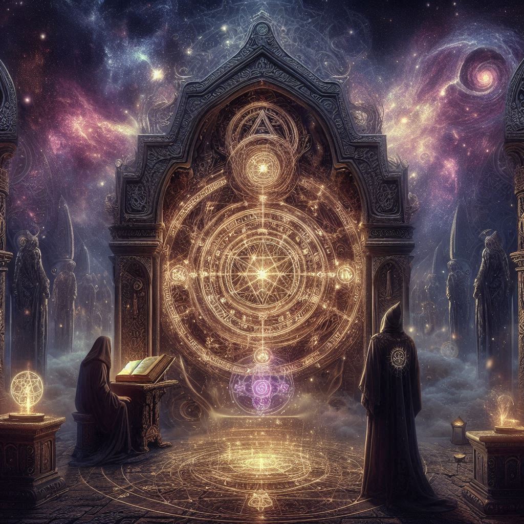 O Santo Graal da Alquimia / imagem gerada por IA / Bing Image Creator / bandoleiro.com