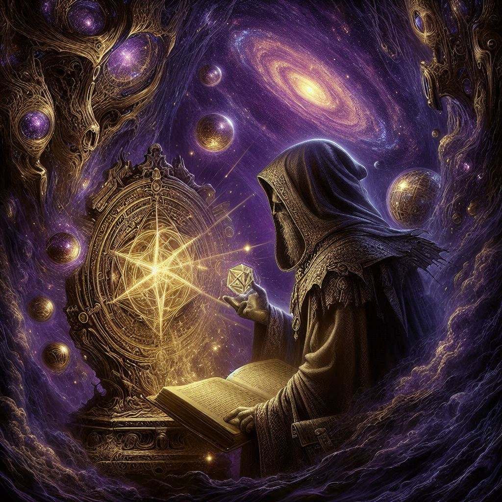 O Santo Graal da Alquimia / imagem gerada por IA / Bing Image Creator / bandoleiro.com