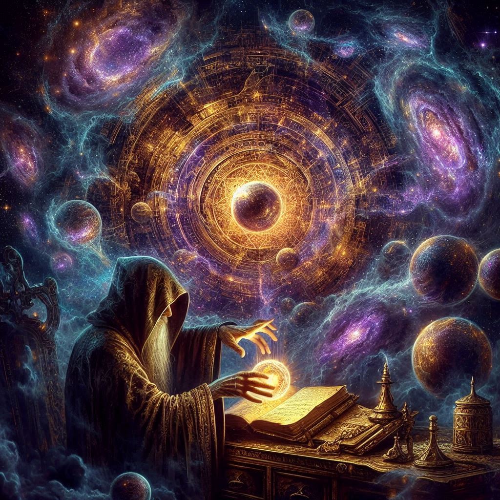 O Santo Graal da Alquimia / imagem gerada por IA / Bing Image Creator / bandoleiro.com