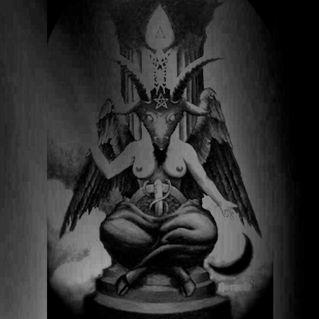 O Baphomet: símbolo da unidade mística / imagem gerada por IA - Bing Image Creator / bandoleiro.com