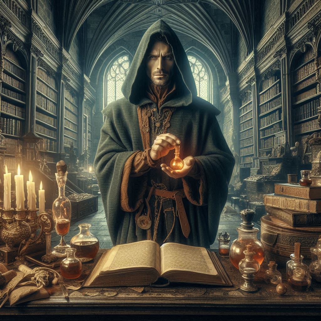 O legado de Paracelso / imagem gerada por IA - Bing Image Creator / bandoleiro.com