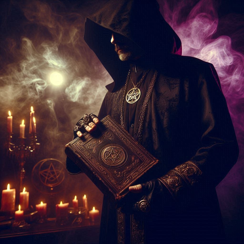 o profeta das sombras e o código da vontade / imagem gerada por IA - Bing Image Creator / bandoleiro.com