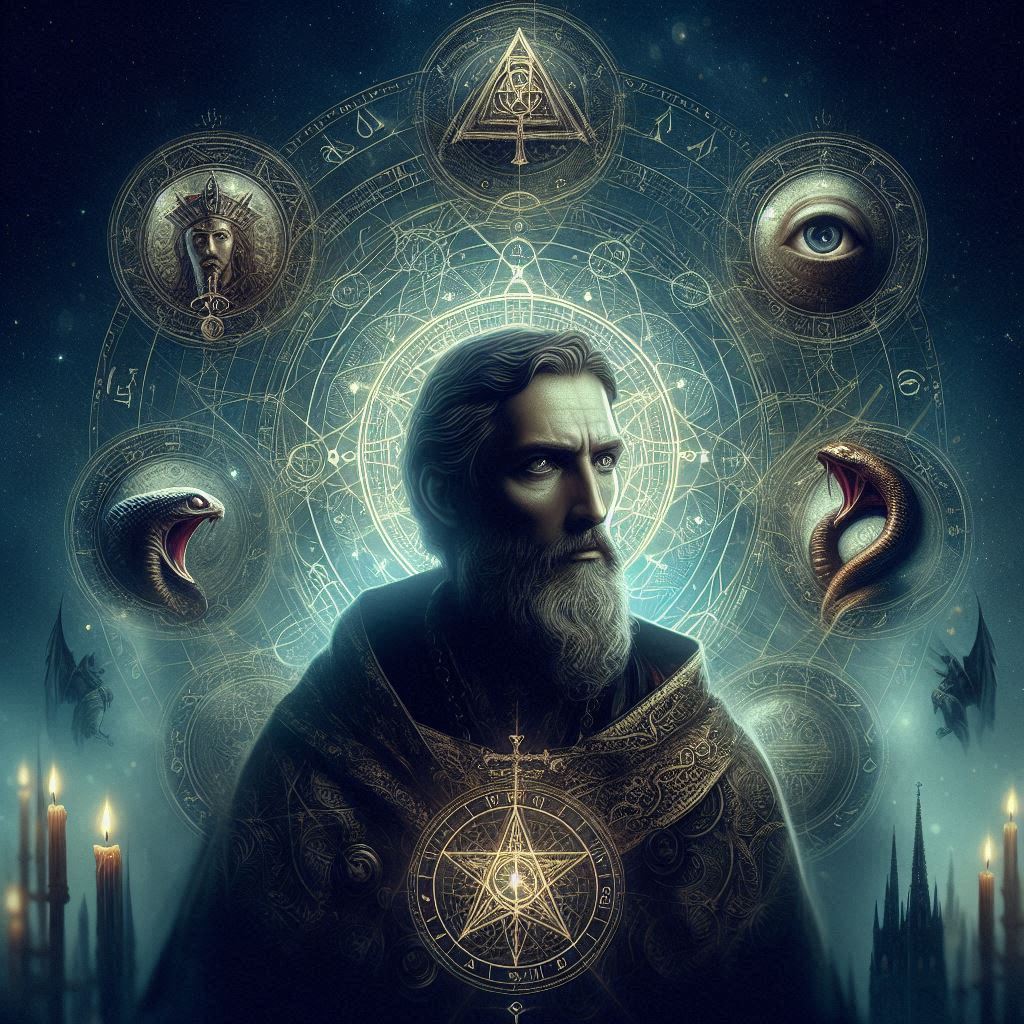 o mago que desafiou os apóstolos / imagem gerada por IA - Bing Image Creator / bandoleiro.com