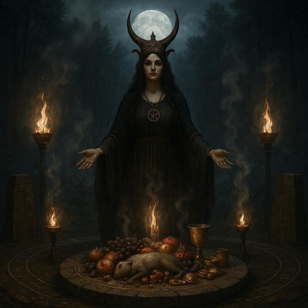 o fogo sagrado e os rituais proibidos / imagem gerada por IA - Bing Image Creator / bandoleiro.com