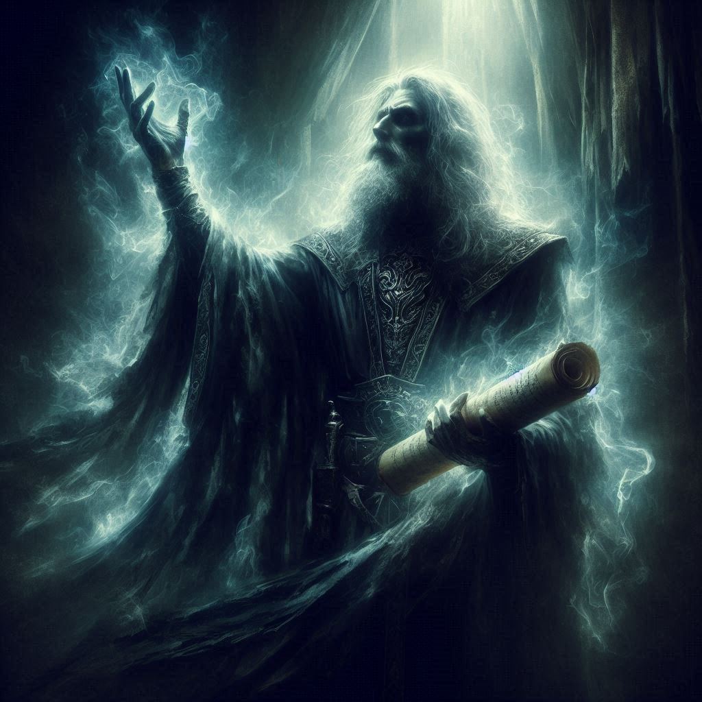 Rasputin: O monge de Tobolsk - O profeta das sombras / imagem gerada por IA - Bing Image Creator / bandoleiro.com
