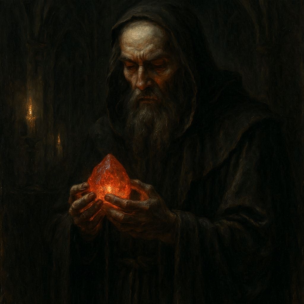 o alquimista imortal / imagem gerada por IA - Bing Image Creator / bandoleiro.com