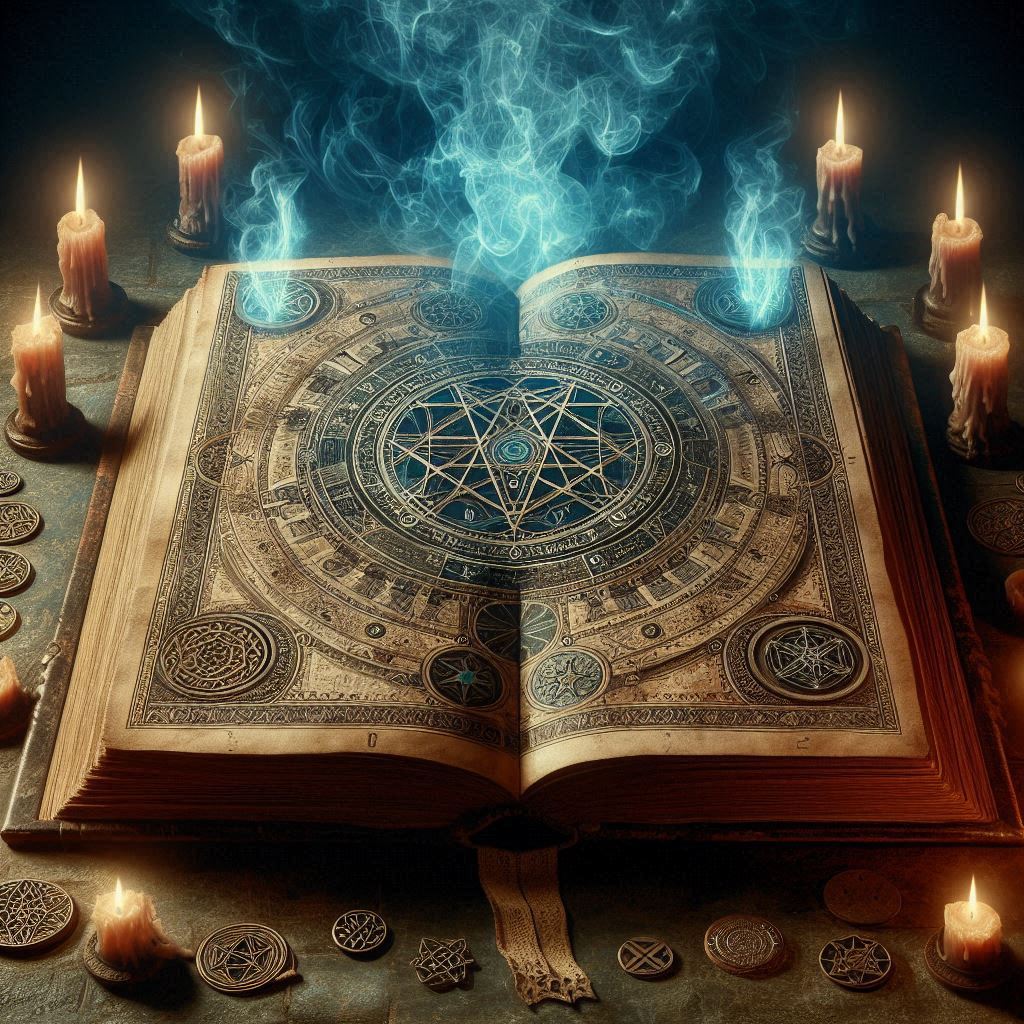 Selos arcanos: chaves para os mistérios do invisível / imagem gerada por IA - Bing Image Creator / bandoleiro.com