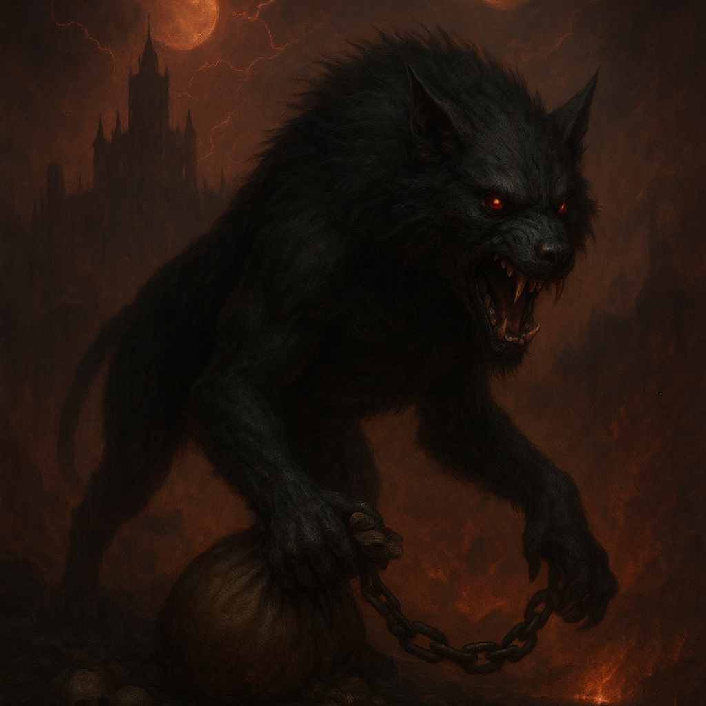 o demônio ladrão de almas na Goetia / imagem gerada por IA - Bing Image Creator / bandoleiro.com