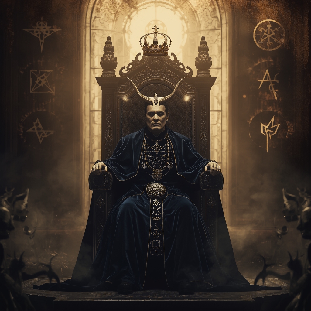 Paimon – O Rei Oculto da Sabedoria Proibida | imagem gerada por IA | by bandoleiro.com