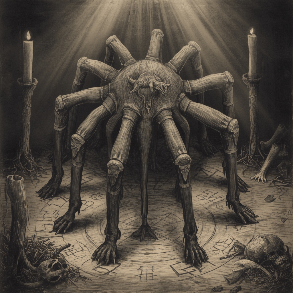 Alquimia, Ervas e Luz Interior - O Curador das Sete Virtudes | imagem gerada por IA | by bandoleiro.com