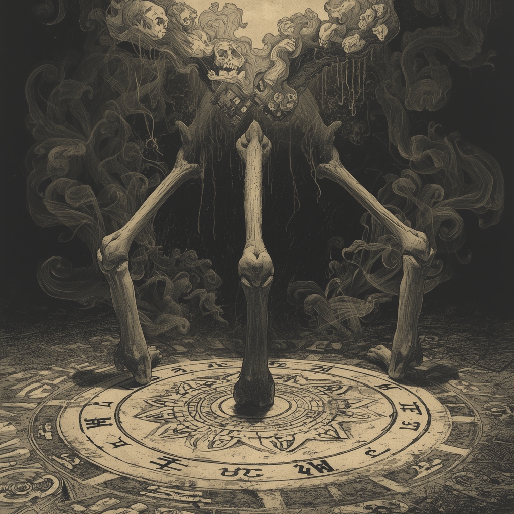 O Arquétipo do Curandeiro Sombrio | imagem gerada por IA | by bandoleiro.com