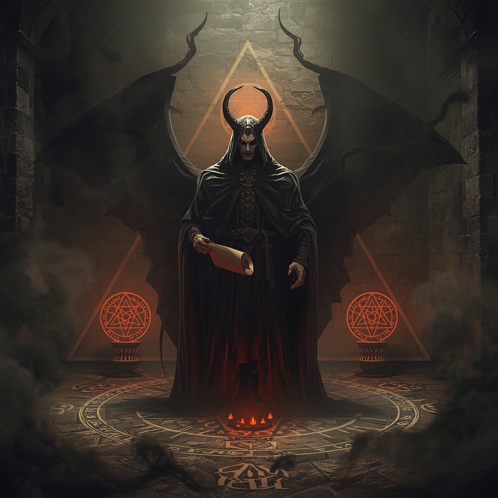 O Eco na Noite da Consciência - imagem gerada por IA