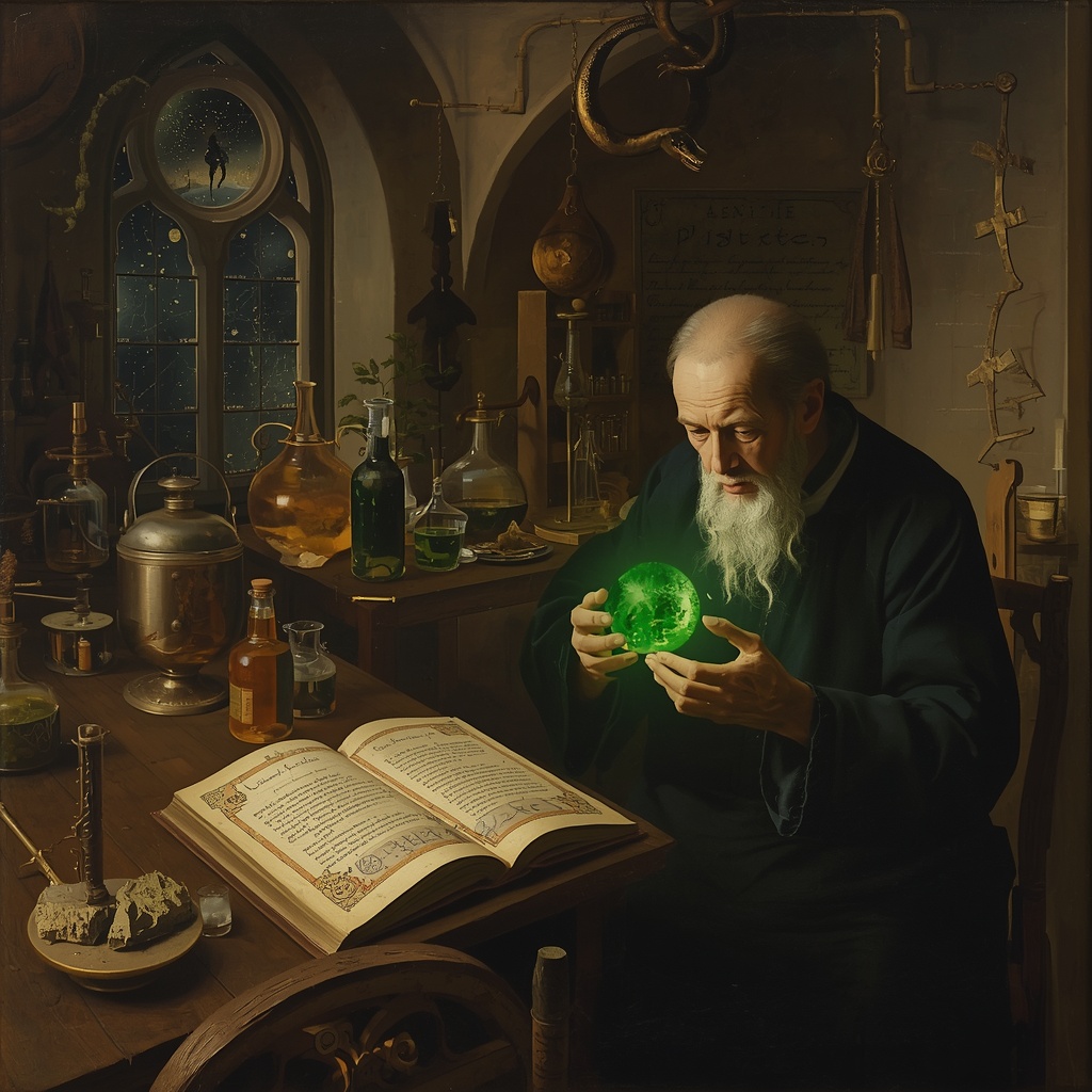 Corpus Hermeticum: o livro que moldou o hermetismo - ilustração by leonardo.ai