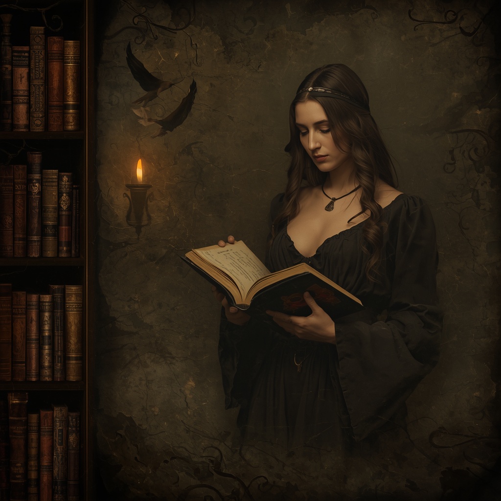Magia medieval: Entre grimórios, alquimistas e o invisível - imagem by leonardo.ai