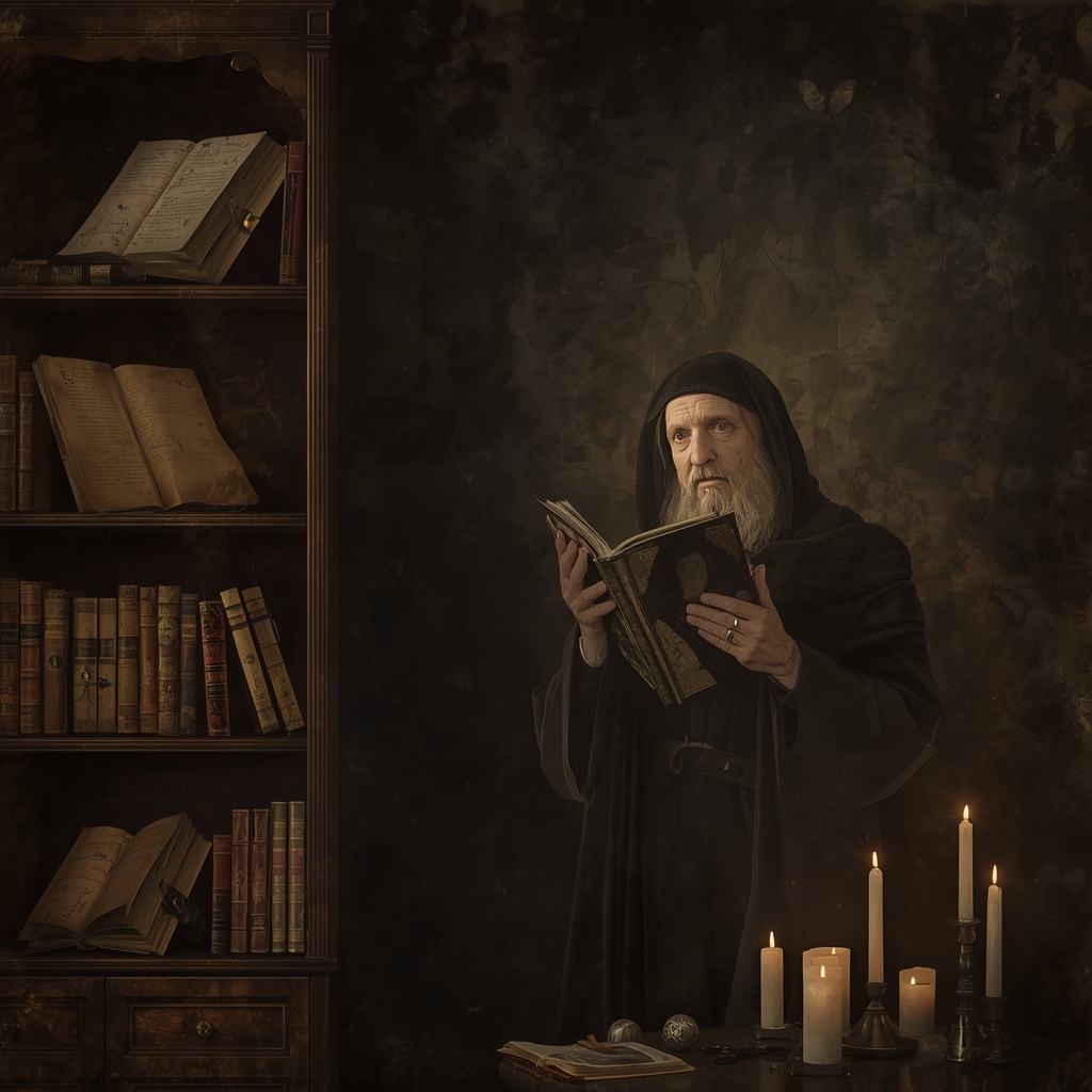 Magia medieval: Entre grimórios, alquimistas e o invisível - imagem by leonardo.ai