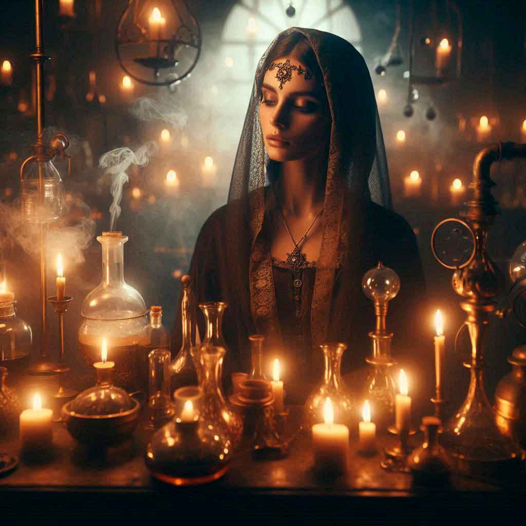 O Elixir da Longa Vida - ilustração por IA / leonardo.ai / by bandoleiro.com